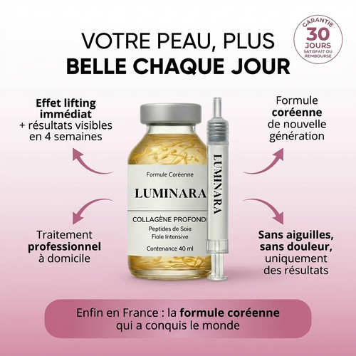 LUMINARA™ Sérum au Collagène Lissant Anti-Rides